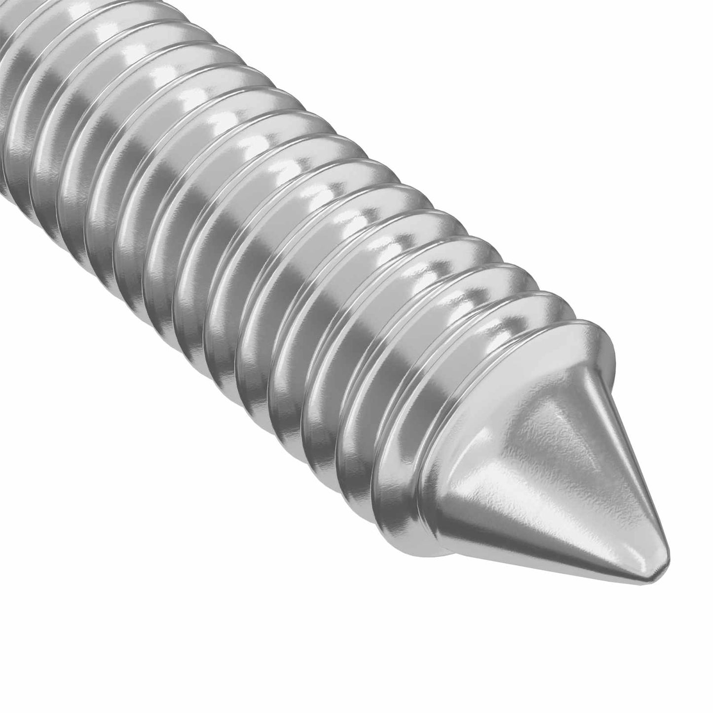 Viti per mobili 12 pcs Argento M6 x 60 mm Acciaio