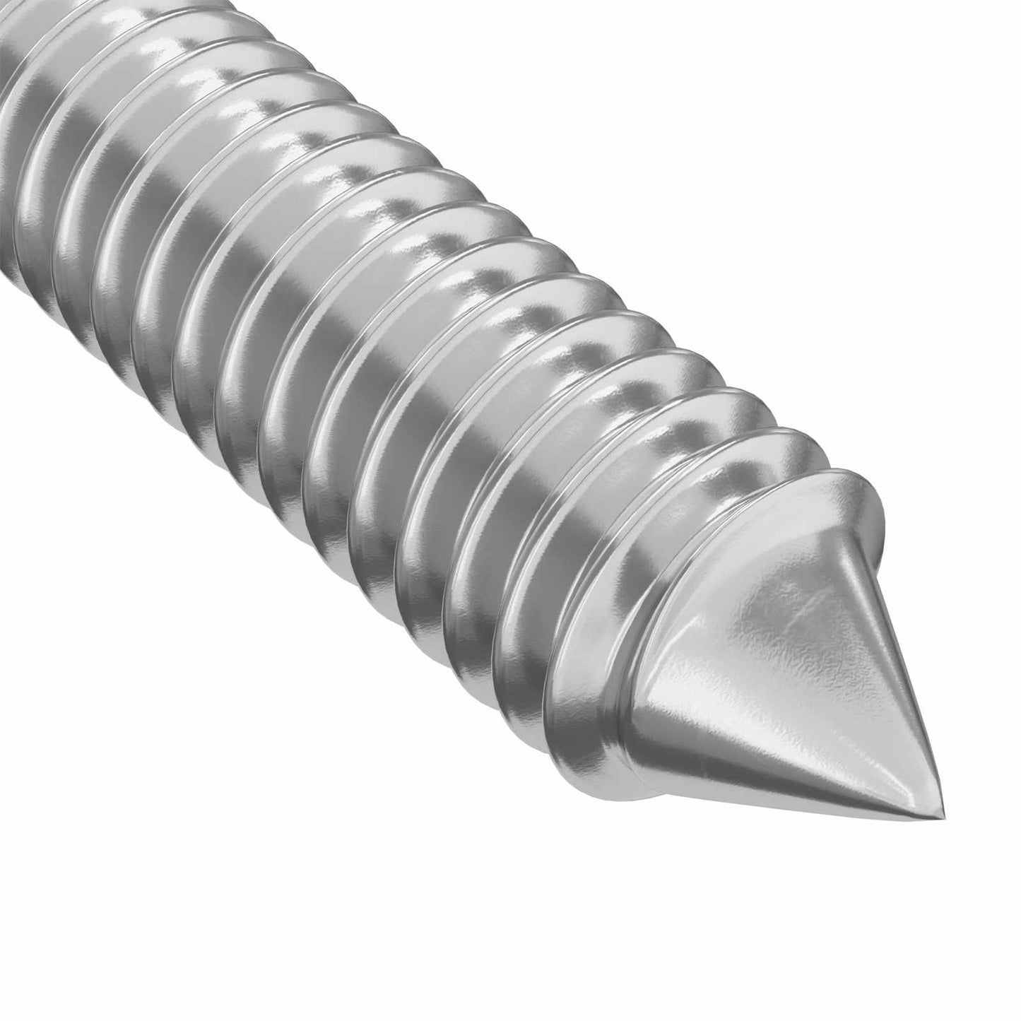 Viti per mobili 2 pcs Argento M6 x 70 mm Acciaio