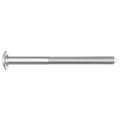Viti per mobili 1200 pcs Argento Acciaio