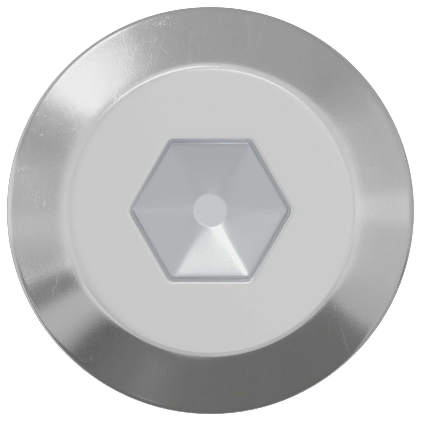 Vite 2 pcs Argento M6 x 60 mm Acciaio