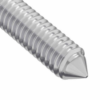 Vite 12 pcs Argento M6 x 85 mm Acciaio