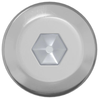 Vite 2 pcs Argento M6 x 120 mm Acciaio