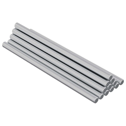 Asta Filettata 900 pcs Argento Acciaio
