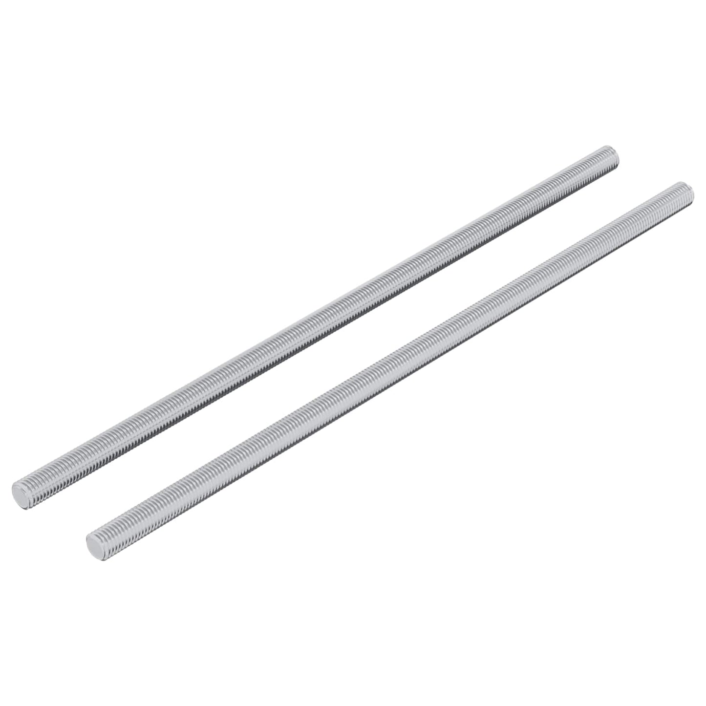 Asta Filettata 2 pcs Argento 6 x 170 mm Acciaio
