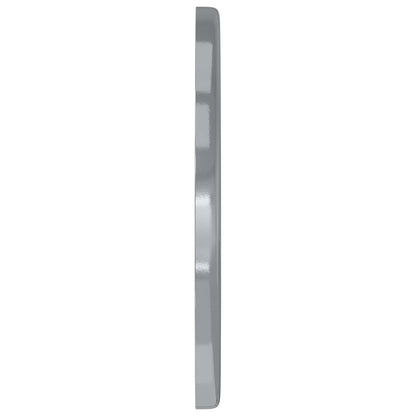 Rondelle 12 pcs Argento 12 x 12 x 1,2 cm Ferro