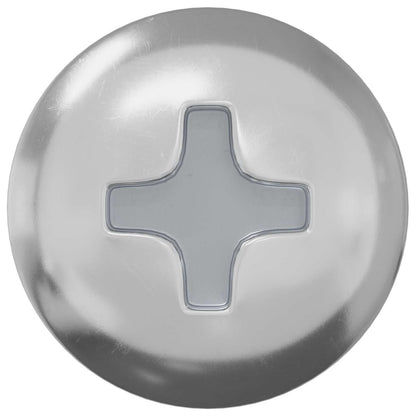 Vite 2 pcs Argento 9,8 x 35 mm Ferro