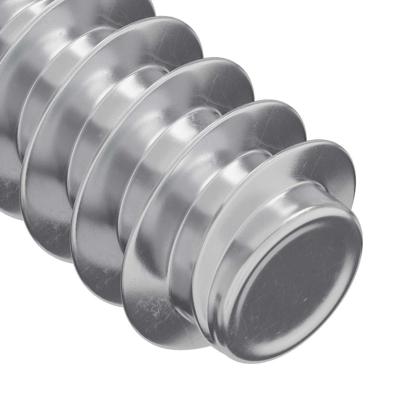 Vite 2 pcs Argento M6 x 12 mm Ferro
