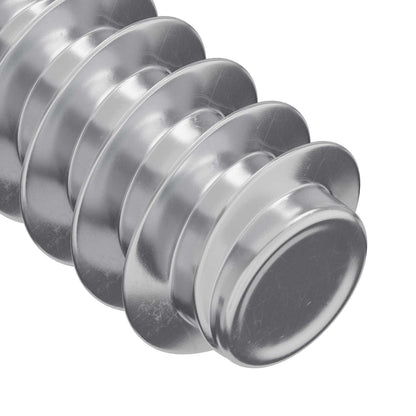 Vite 2 pcs Argento M6 x 12 mm Ferro