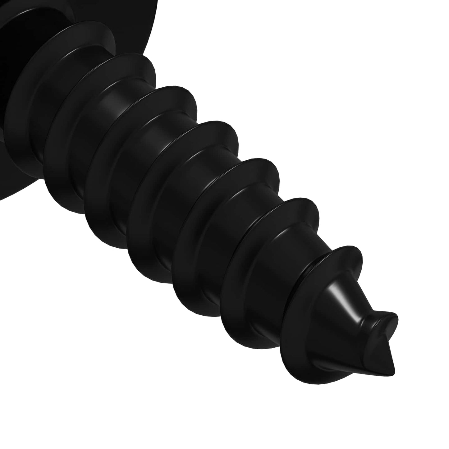 Chiodo autofilettante 12 pcs Nero 3,5 x 12 mm Ferro