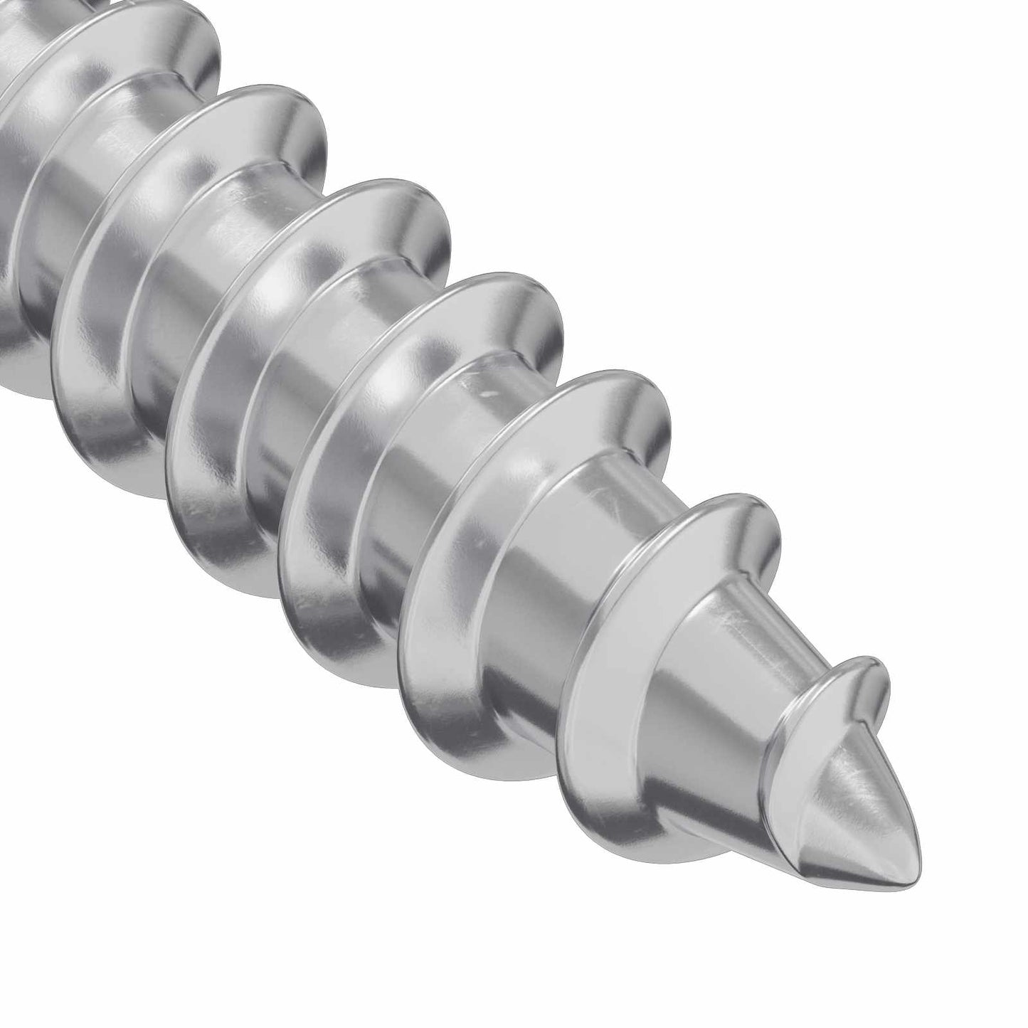 Chiodo autofilettante 2 pcs Zincato 4 x 20 mm Acciaio