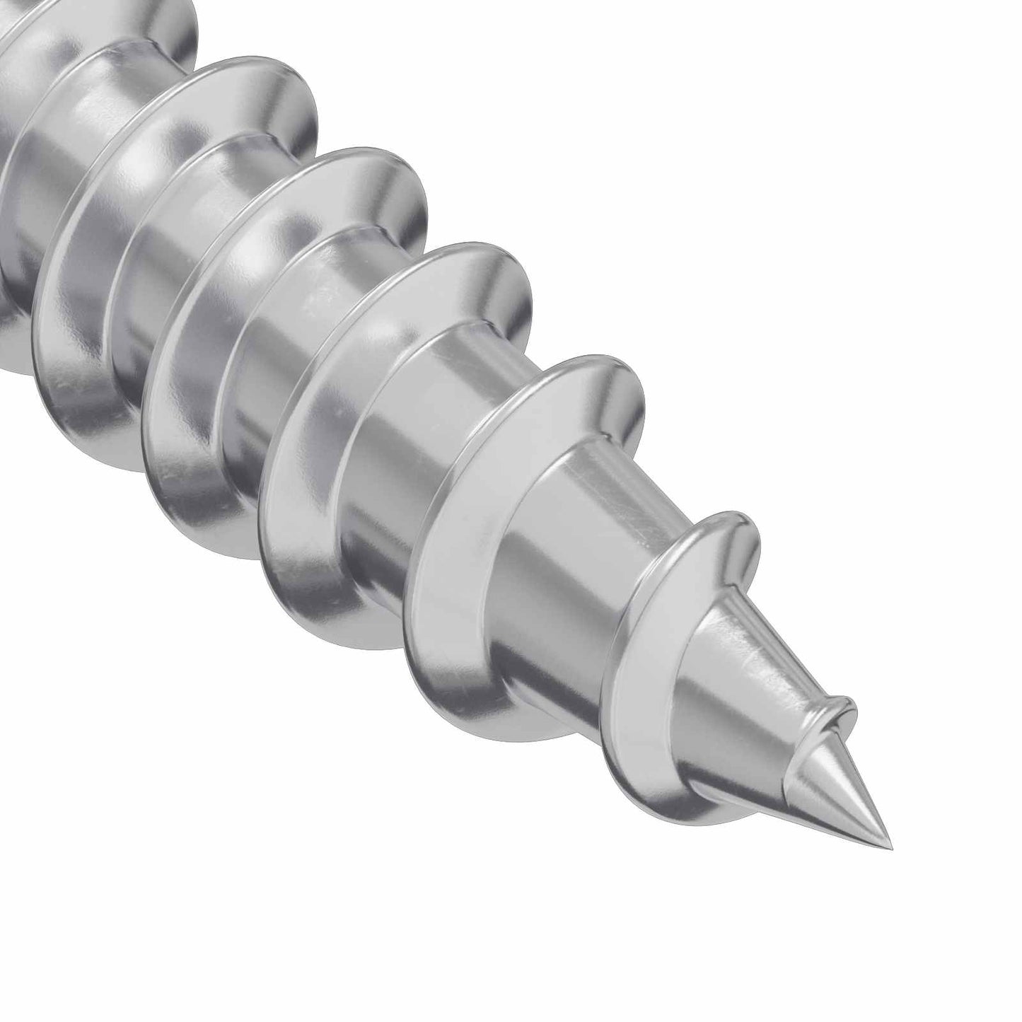 Chiodo autofilettante 12 pcs Zincato 4 x 25 mm Acciaio