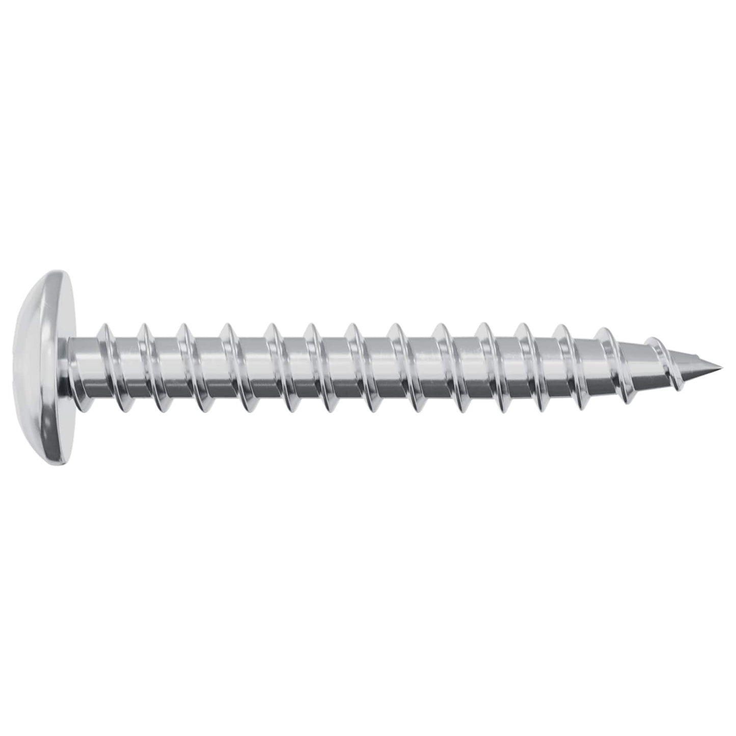 Vite in Legno 8182 pcs Argento M4 x 28 mm Ferro