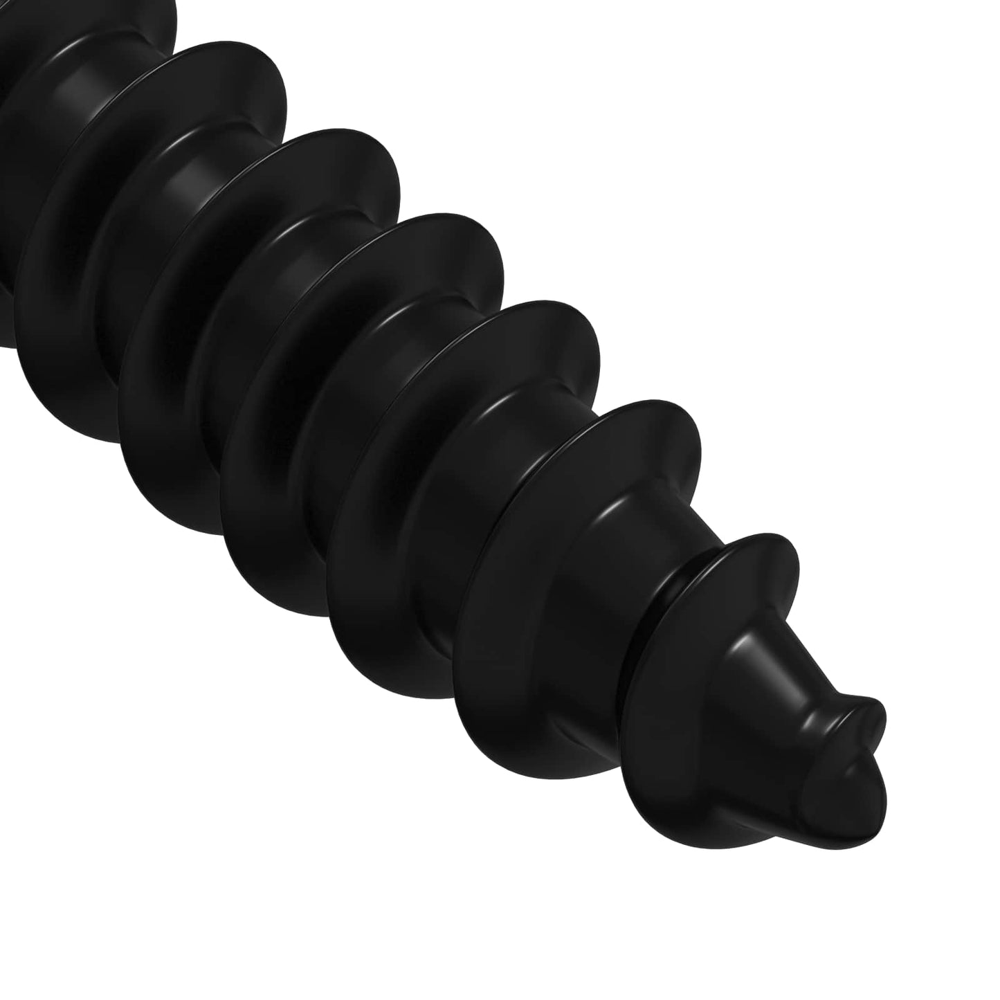 Chiodo Filettato 2 pcs Nero M4 x 28 mm Acciaio