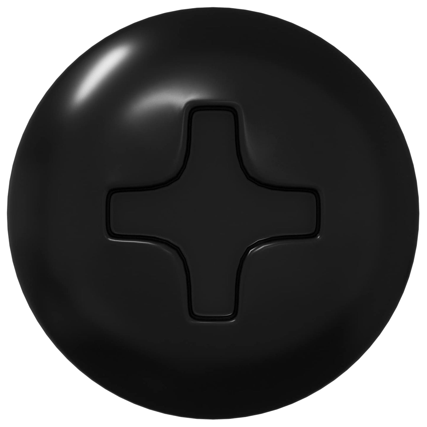 Chiodo Filettato 2 pcs Nero M4 x 28 mm Acciaio