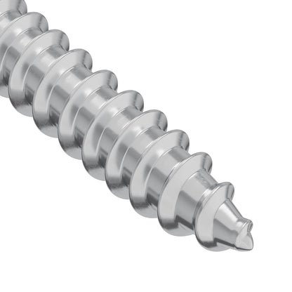 Vite in Legno 3273 pcs Argento 9,8 x 53 mm Acciaio