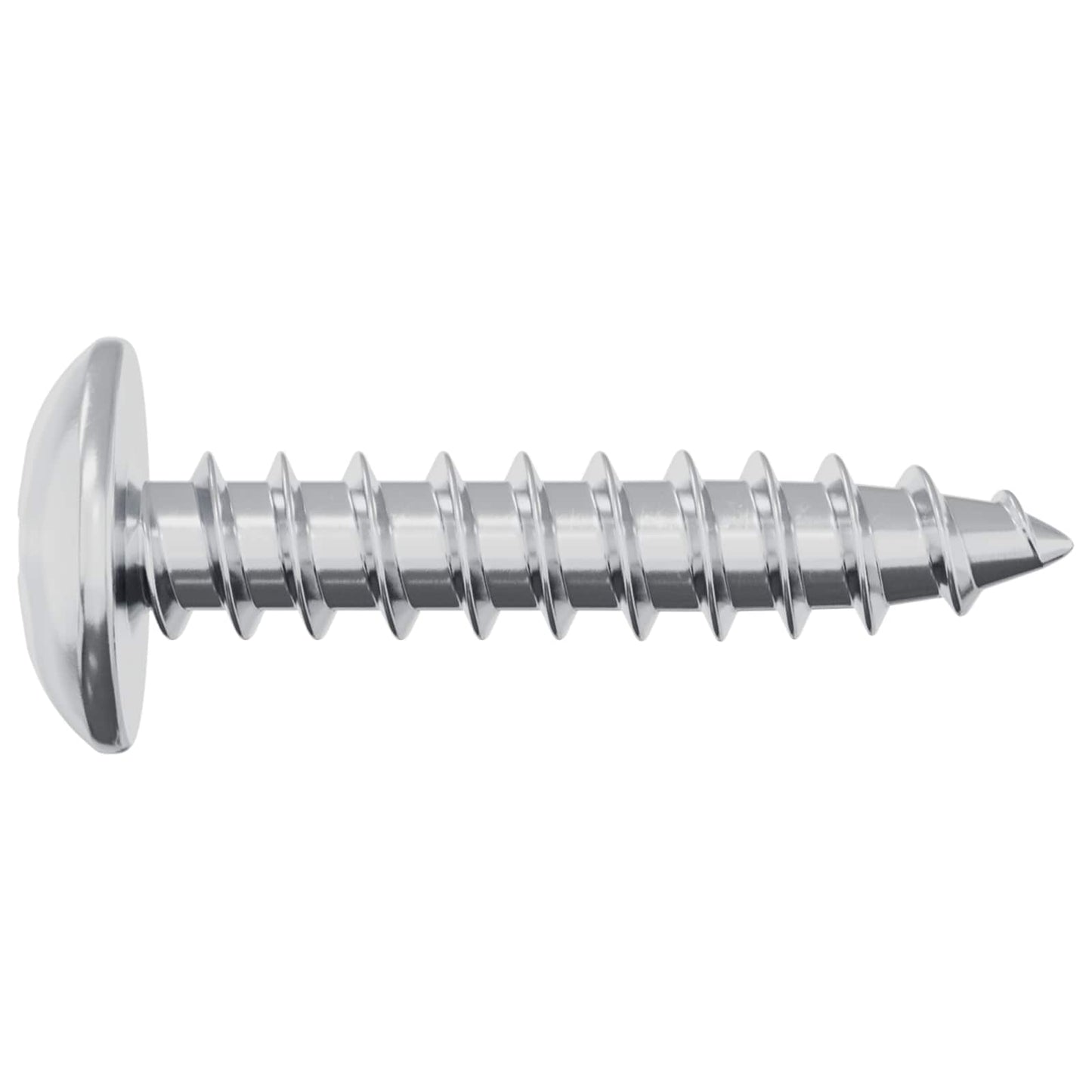 Viti in Legno 12 pcs Argento M3,5 x 20 mm Acciaio