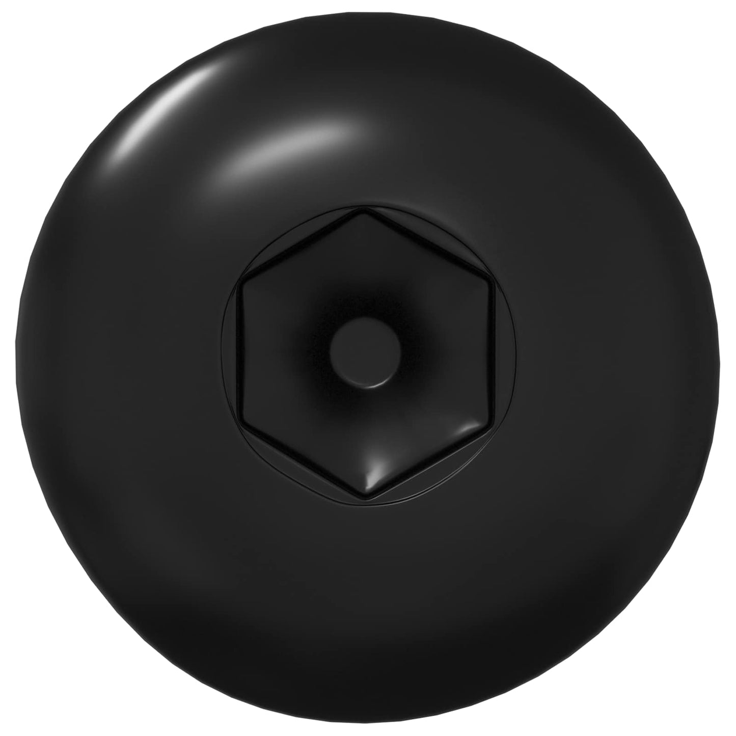 Dadi a Manica 2 pcs Nero M4 x 14,5 mm Metallo