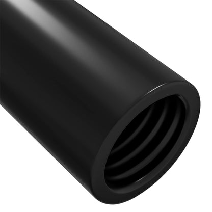 Dadi a Manica 12 pcs Nero M4 x 14,5 mm Metallo