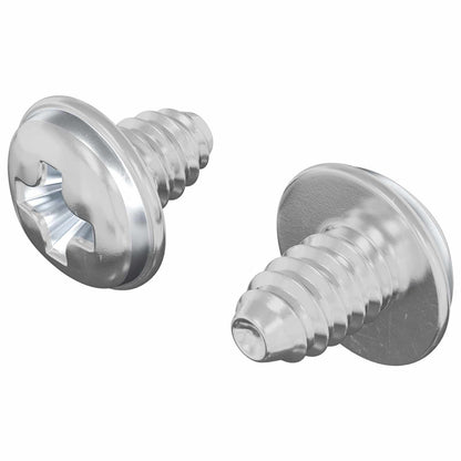 Viti a Brugola 2 pcs Argento M4 x 5 mm Ferro