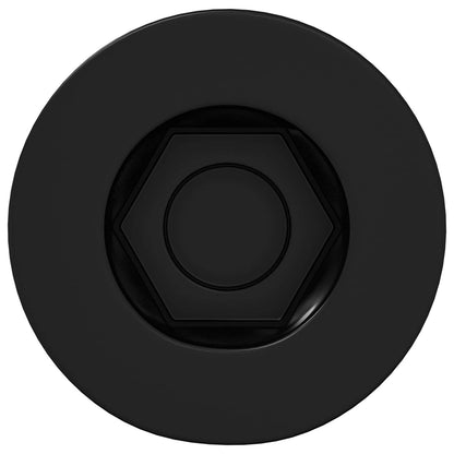 Vite a testa esagonale 2 pcs Nero 7 x 40 mm Ferro