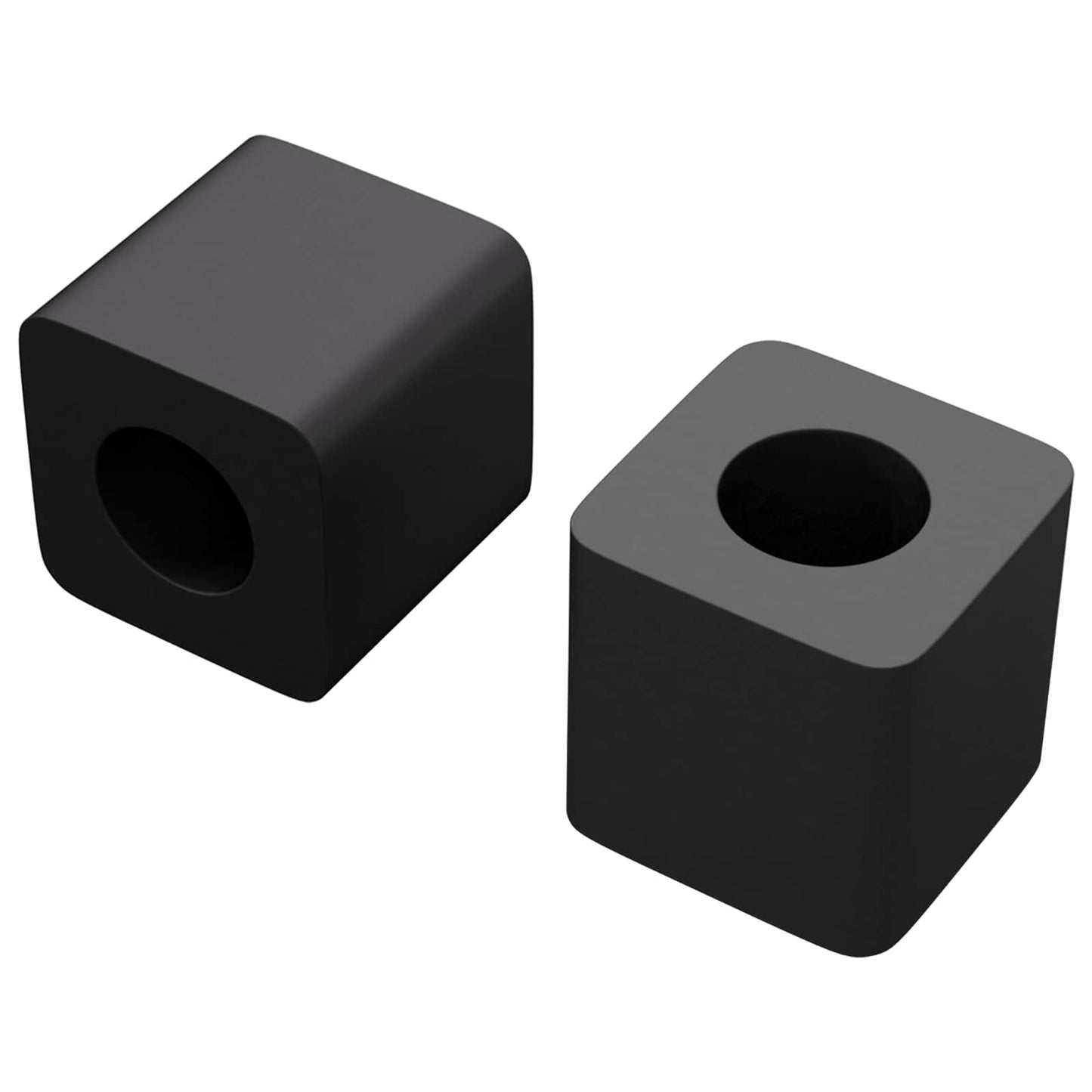 Supporto per cassetto 2 pcs Nero 15 x 15 x 15mm Copoliestere PP