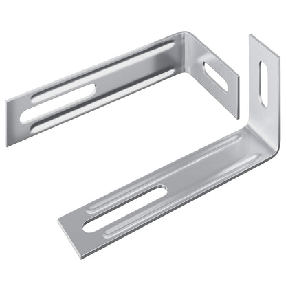 Supporto Anti Ribaltamento 2 pcs Argento 74,5 x 15 x 32 mm