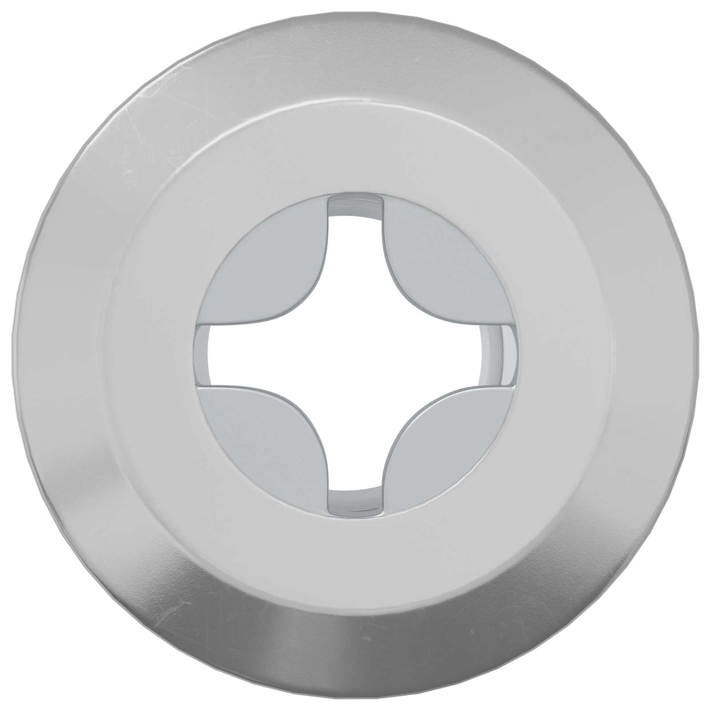 Dado a bloccaggio 2 pcs Nichel M6 x 15 mm Acciaio