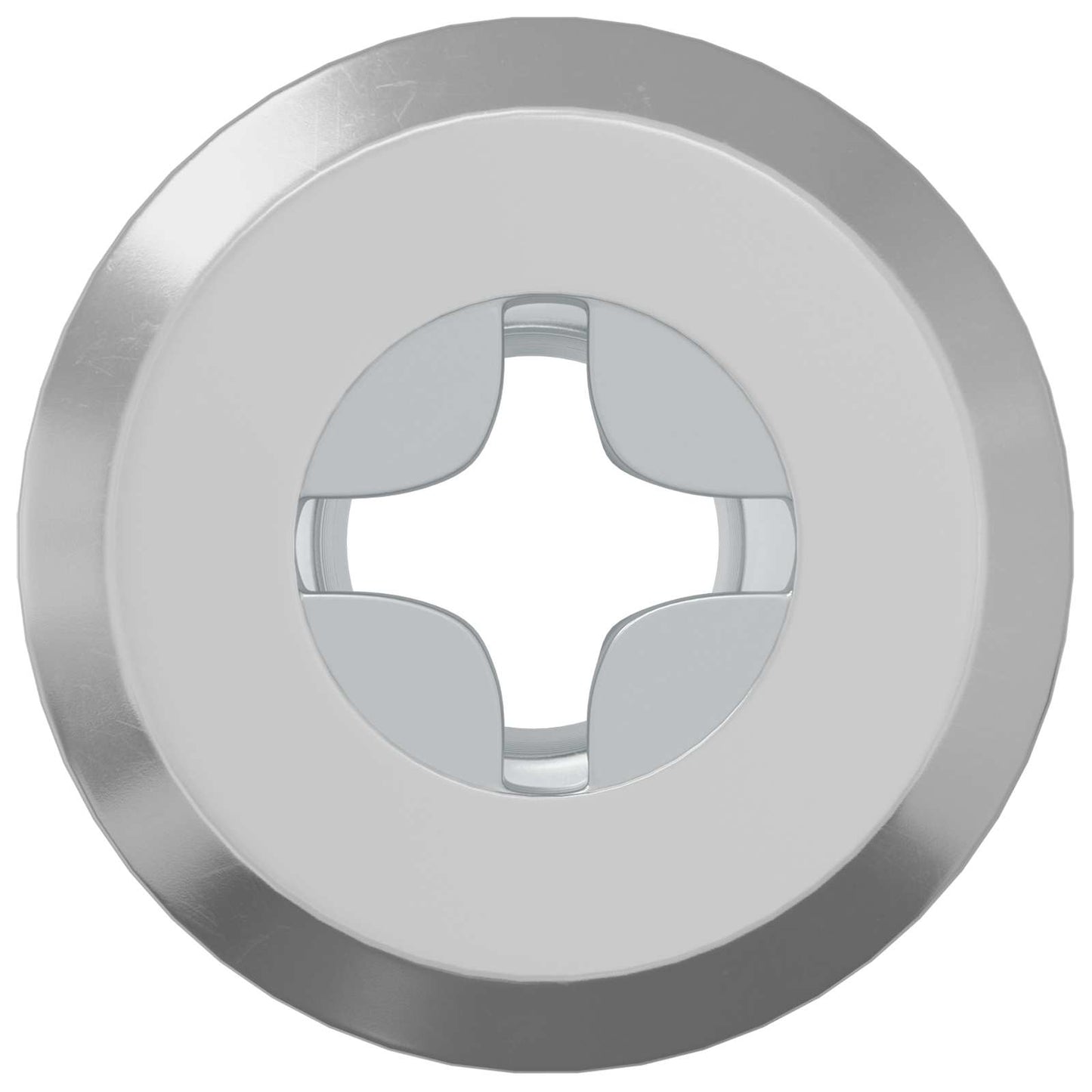 Dado a bloccaggio 2 pcs Argento M6 x 15 mm Acciaio