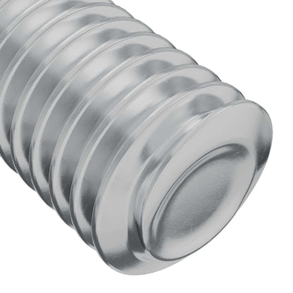 Vite di Blocco Tinta unita 12 pcs Argento M6 x 12 mm Acciaio