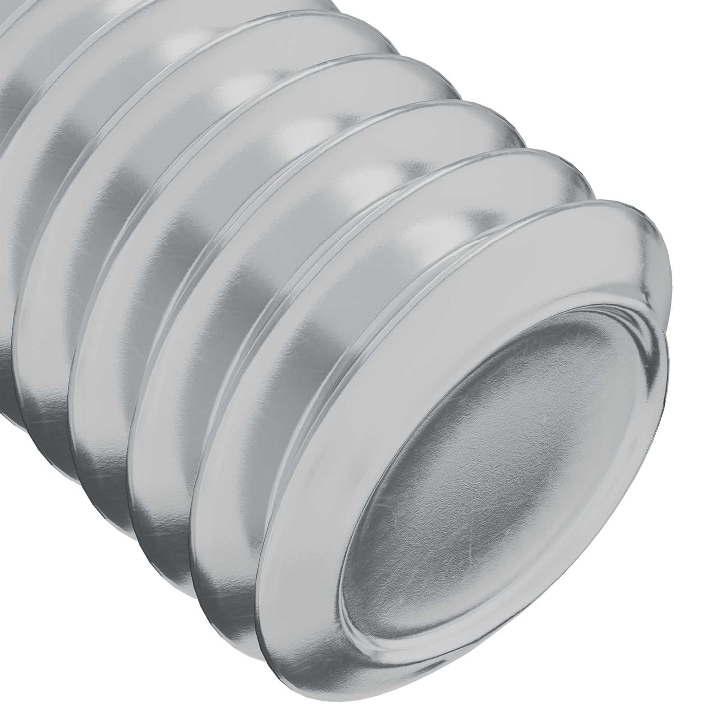 Vite di Blocco Tinta unita 2 pcs Argento M6 x 30 mm Acciaio