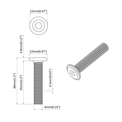 Vite di Blocco Tinta unita 2514 pcs Argento Acciaio