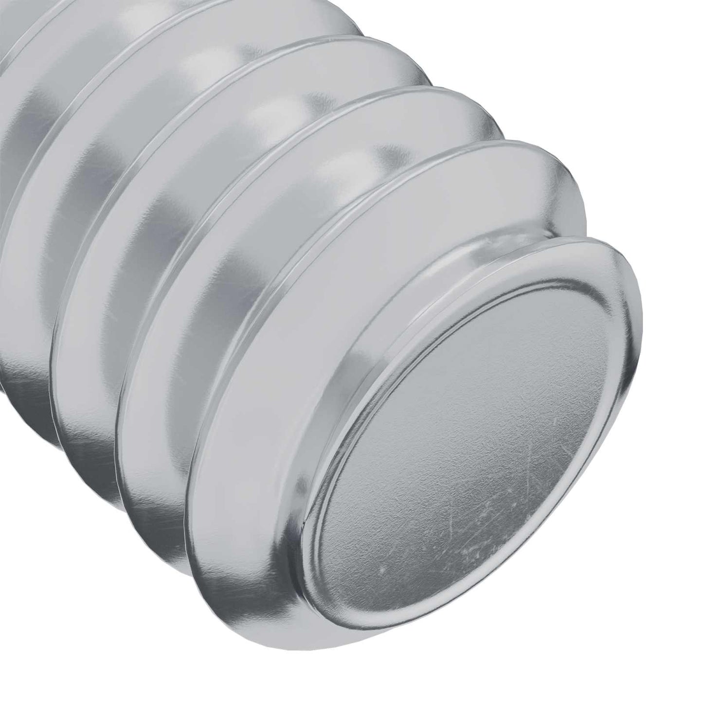 Vite con Testa Bloccante 2 pcs Argento M6 x 15 mm Acciaio