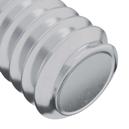 Vite con Testa Bloccante 2 pcs Argento M6 x 15 mm Acciaio