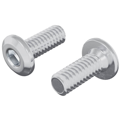 Vite con Testa Bloccante 2 pcs Argento M6 x 15 mm Acciaio