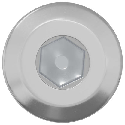 Vite con Testa Bloccante 2 pcs Argento M6 x 35 mm Acciaio