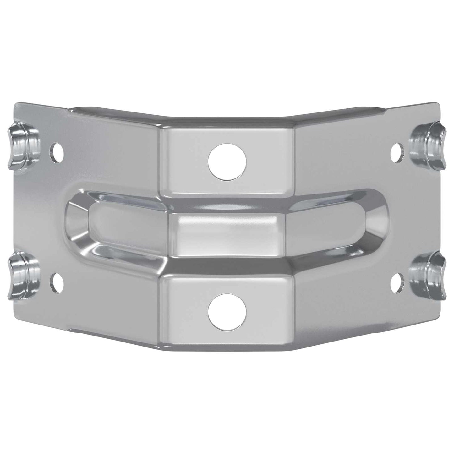 Supporto 2 pcs Zincato 106 x 55 x 1,5mm Acciaio