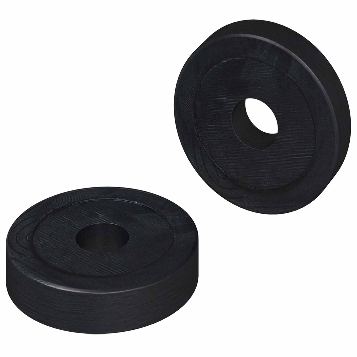 adatto per Rondella Piatta 2 pcs Nero ?15 x 3 mm Copolimero PVC