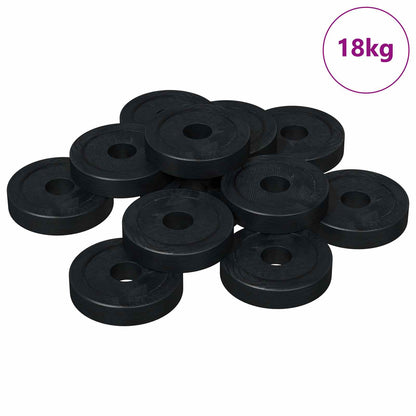 adatto per Rondella Piatta 36000 pcs Nero ?15 x 3 mm