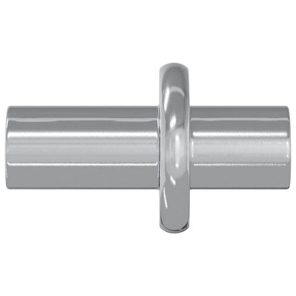 Gancio per Mensola 12 pcs Argento 8,6 x 8,6 x 14,6 mm Acciaio