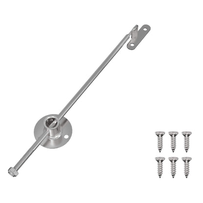 Cerniera a barra di trascinamento 12 pcs Argento 190 mm Ferro