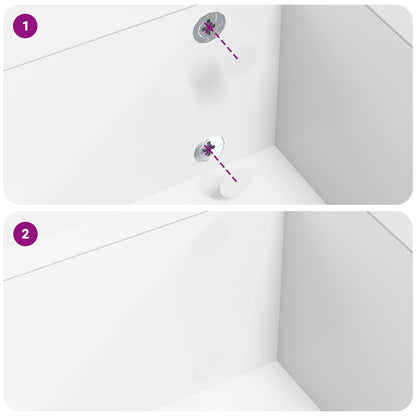 Adesivo 12 pcs Bianco Ã˜ 20 x 0,5 mm Carta