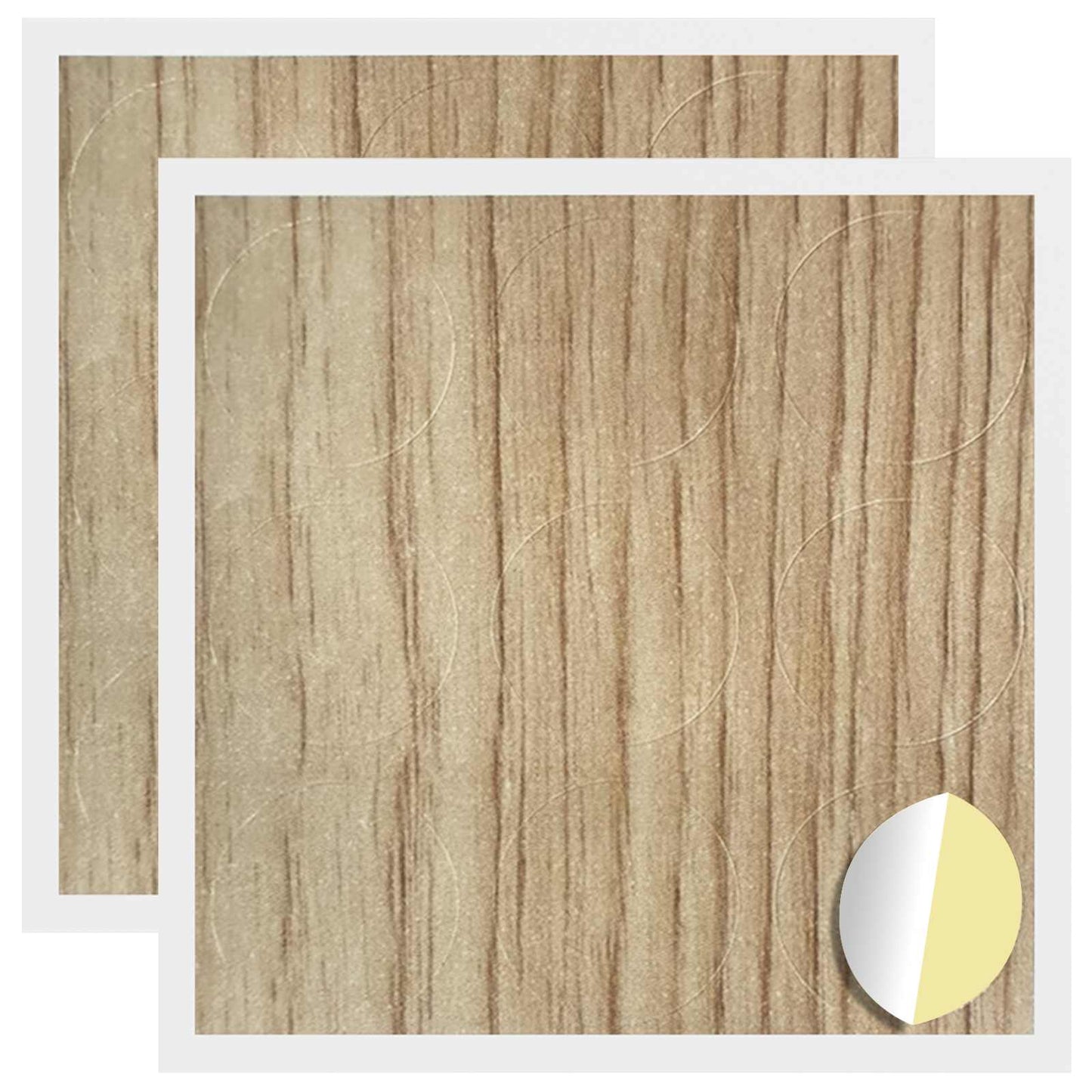 Copertura Vite Adesiva 2 pcs Rovere artigianale Ã˜ 20 x 0,5 mm