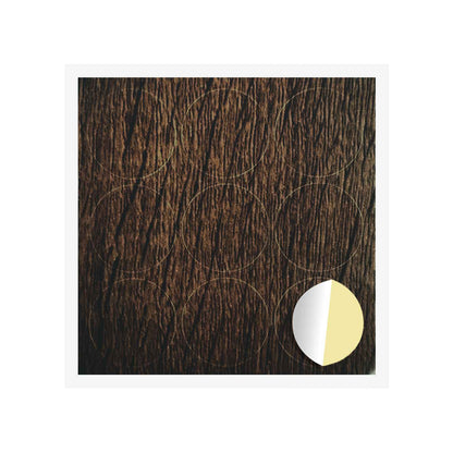 Copertura Vite Adesiva 12 pcs Rovere Marrone Ã˜ 20 x 0,5 mm