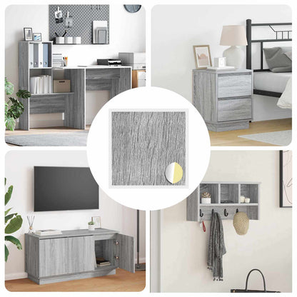 Copertura Vite Adesiva 12 pcs Grigio Sonoma Ã˜ 20 x 0,5 mm