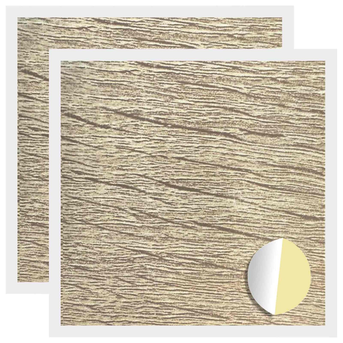Copertura Vite Adesiva 2 pcs Rovere Sonoma Ã˜ 20 x 0,5 mm