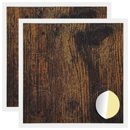 Copertura Vite Adesiva 2 pcs Rovere fumÃ© Ã˜ 20 x 0,5 mm