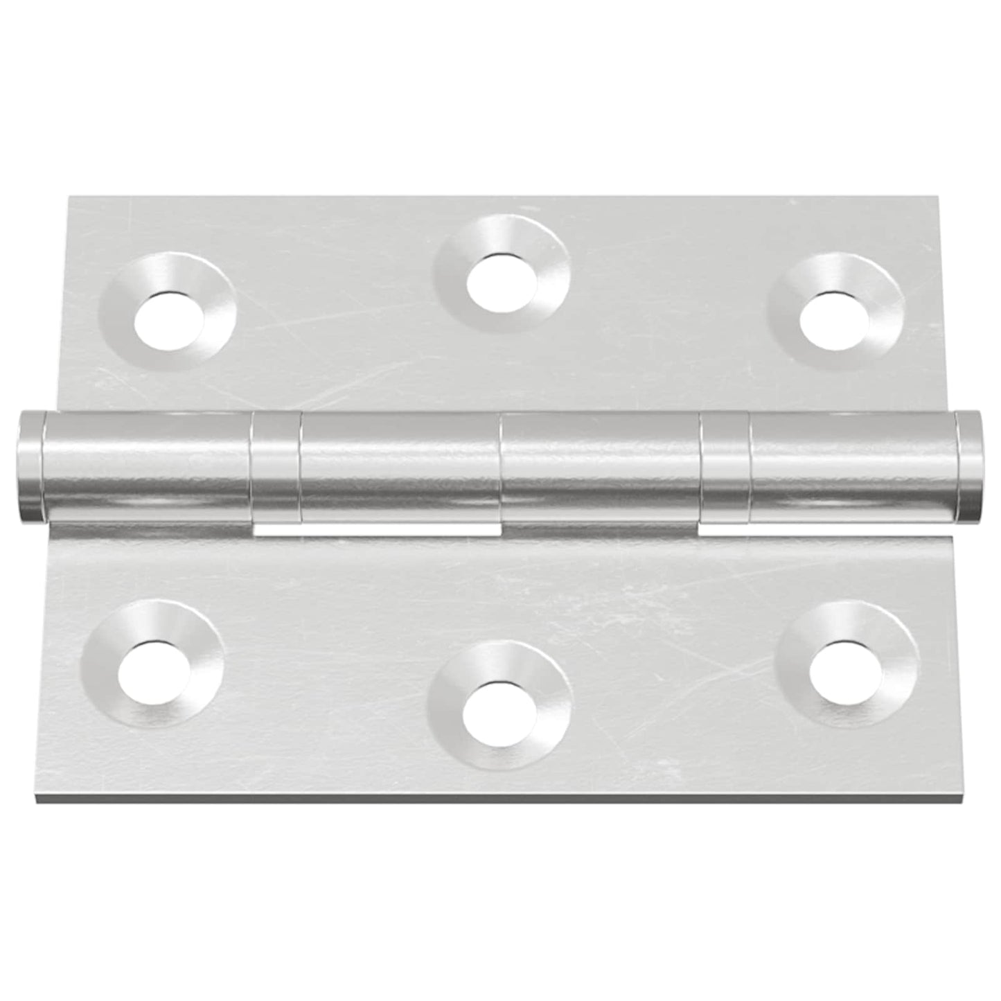 Cerniera 12 pcs Argento 50 x 38 x 1,3 mm Acciaio
