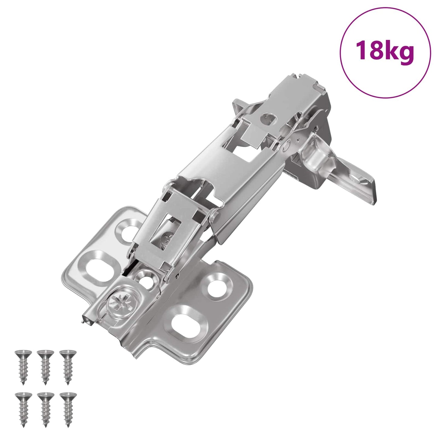 Cerniera 126 pcs Nichel 139 x 64,1 x 10 mm Ferro