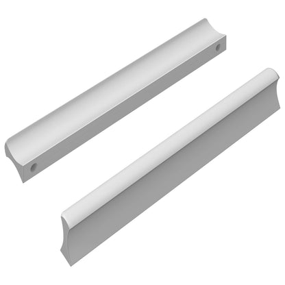 Manico 2 pcs Argento 105.7 x 7.4 x 15.5 mm Alluminio