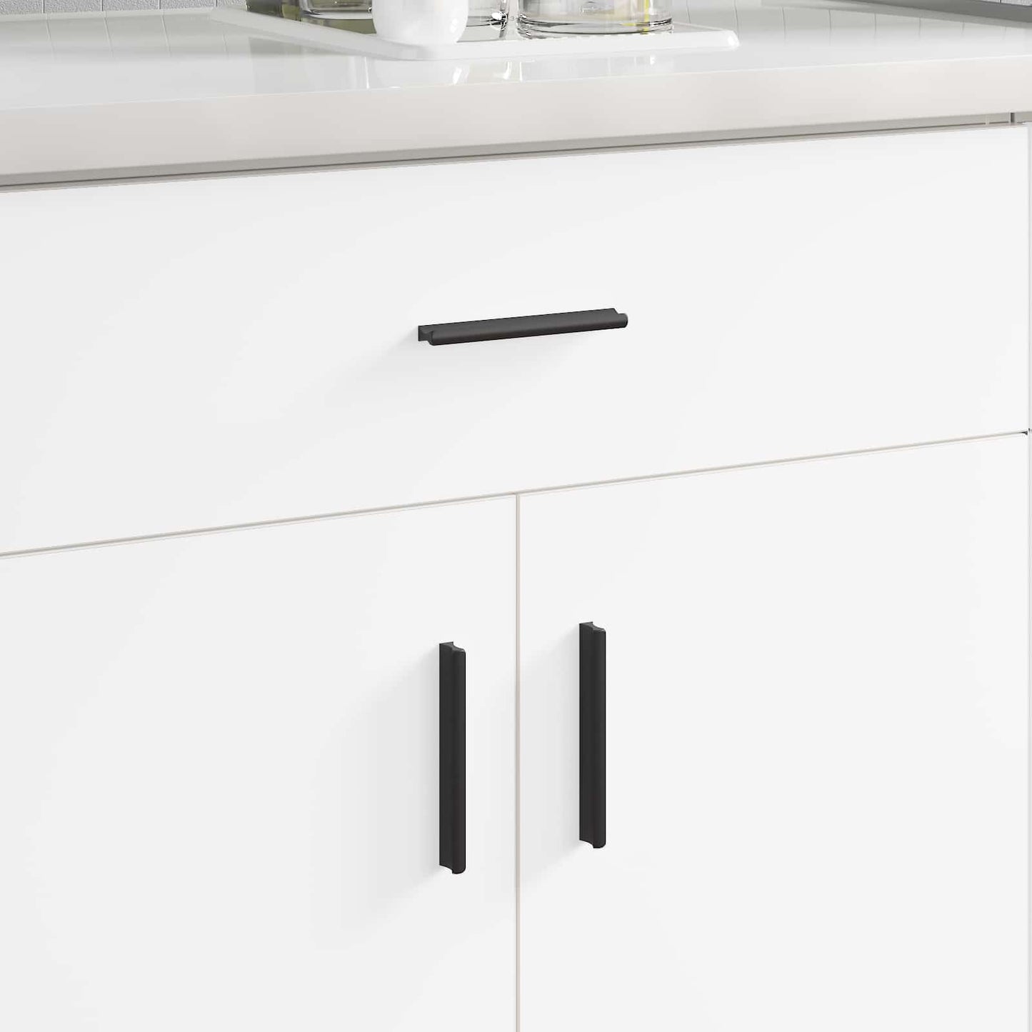 Manico 973 pcs Nero 106 x 7,4 x 15,5 mm Alluminio